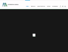Tablet Screenshot of managercargo.com